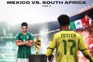 16年后主客場互換??明年揭幕戰(zhàn)墨西哥戰(zhàn)南非，是2010揭幕戰(zhàn)重演