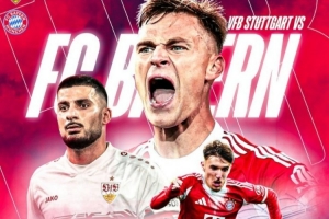 拜仁官推曬本輪德甲對陣斯圖加特海報，基米希、卡爾出鏡