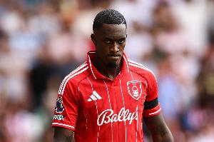 太陽報(bào)：森林邊鋒奧多伊認(rèn)真考慮代表加納，參加明年世界杯