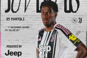 硬仗來了！尤文發(fā)布對(duì)陣那不勒斯海報(bào)，戴維單人出鏡