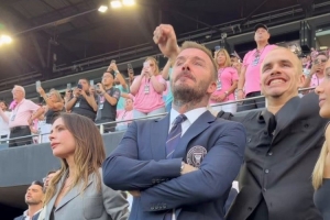 貝克漢姆球員時(shí)代2次贏得美職聯(lián)冠軍，作為老板首次奪冠