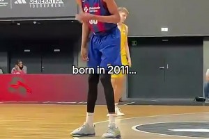 美媒：這是字母哥和文班亞馬的結(jié)合體，身體條件真的很像！