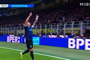 國米夢幻開局！勞塔羅抽射死角破門！巴斯托尼斷球送助攻！