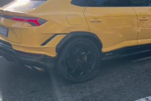 總爆胎我不買了??！多納魯馬駕駛蘭博基尼訓(xùn)練途中遭遇車爆胎