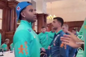 羅德里戈和米利唐勉強(qiáng)打招呼引來巴西球迷熱議