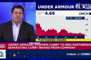 美記：安德瑪近年的營(yíng)收持續(xù)下滑，庫(kù)里退役后可能轉(zhuǎn)戰(zhàn)高爾夫！