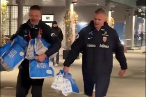 給魔人餓壞了！哈蘭德賽后買(mǎi)大量漢堡請(qǐng)全隊(duì)加餐