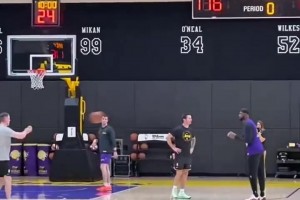 明天可能復(fù)出？詹姆斯今日：世界上沒有哪支球隊(duì)是我不能融入的！