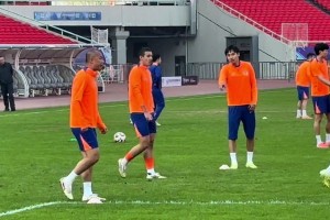 記者牛志明：大家最關(guān)心的依木蘭，賽前訓練動態(tài)