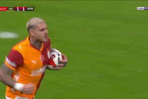 敏銳的門前嗅覺(jué)！伊卡爾迪門前包抄勁射破門！