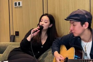 馬布里妻子汪妤凌唱歌確實(shí)好聽啊，不愧是參加過《中國好聲音》的歌手