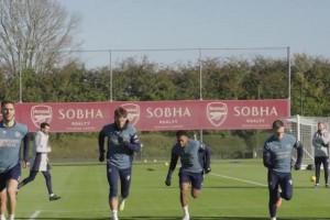 大戰(zhàn)在即！阿森納全隊訓(xùn)練備戰(zhàn)北倫敦德比