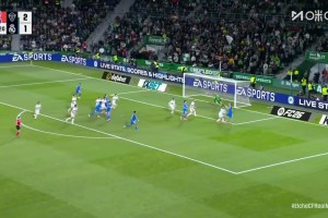 再度扳平！姆巴佩極限救球送助攻，貝林厄姆中路搶點(diǎn)破門