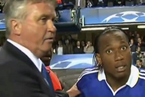 德羅巴十年不忘的恥辱，詹?。航裉旎蛟S上帝沒有穿上藍(lán)色的球衣