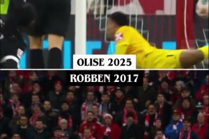 這下誰(shuí)能分清奧利塞和羅本啊，此時(shí)此刻恰如彼時(shí)彼刻~