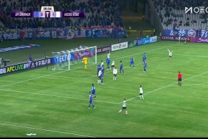 申花0-2落后神戶！山川哲史頭球破門，8分鐘丟2球