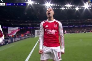 【集錦】歐冠-諾伊爾超巨失誤馬丁內(nèi)利破門 阿森納3-1力克拜仁