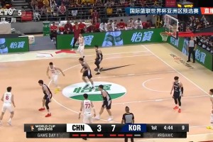 這打了個(gè)啥？中國(guó)配合生疏胡明軒被大帽 李賢重轉(zhuǎn)換又中3分??
