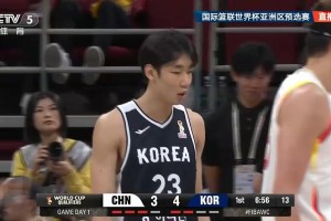 朱俊龍籃下偷襲但空籃不進(jìn)啊！反被韓國快下李賢重閃電飚三分