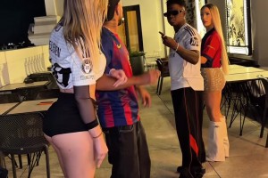 “內(nèi)馬爾”和“維尼修斯”互換女友！？這是互換巴薩皇馬球衣吧