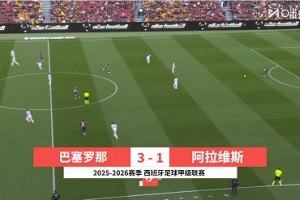 【集錦】西甲-亞馬爾傳射奧爾莫雙響 巴薩3-1阿拉維斯先賽登頂