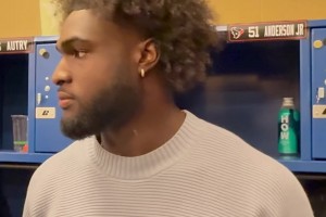 起猛了，我還以為老詹留爆炸頭了??