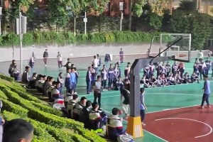 校園籃球的氛圍，真是令人感慨??！