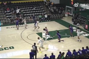 男籃想你了！舊金山大學(xué)2分惜敗 王俊杰貢獻(xiàn)8分2助1板