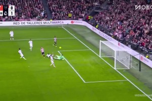 強(qiáng)的離譜！古魯澤塔近距離射門，庫爾圖瓦再次化解危機(jī)