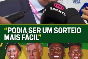 安切洛蒂：抽簽可能會比較容易，但目標是拿到小組第一！