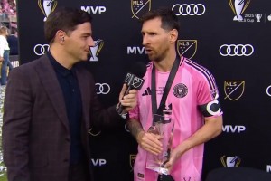 太完美了！梅西獲得美職聯(lián)季后賽MVP！6場6球7助率隊奪冠??！