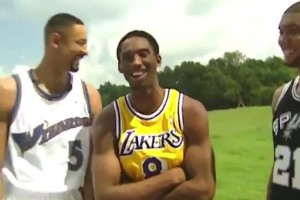 28年前廣告：霍二叔說(shuō)不好臺(tái)詞 科比已有大將風(fēng)范 鄧肯還菜鳥